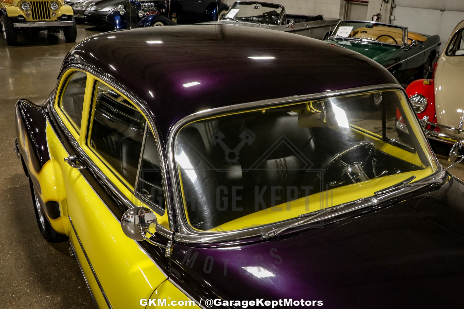 Chevrolet-Styleline-1952-Yellow-Black-5