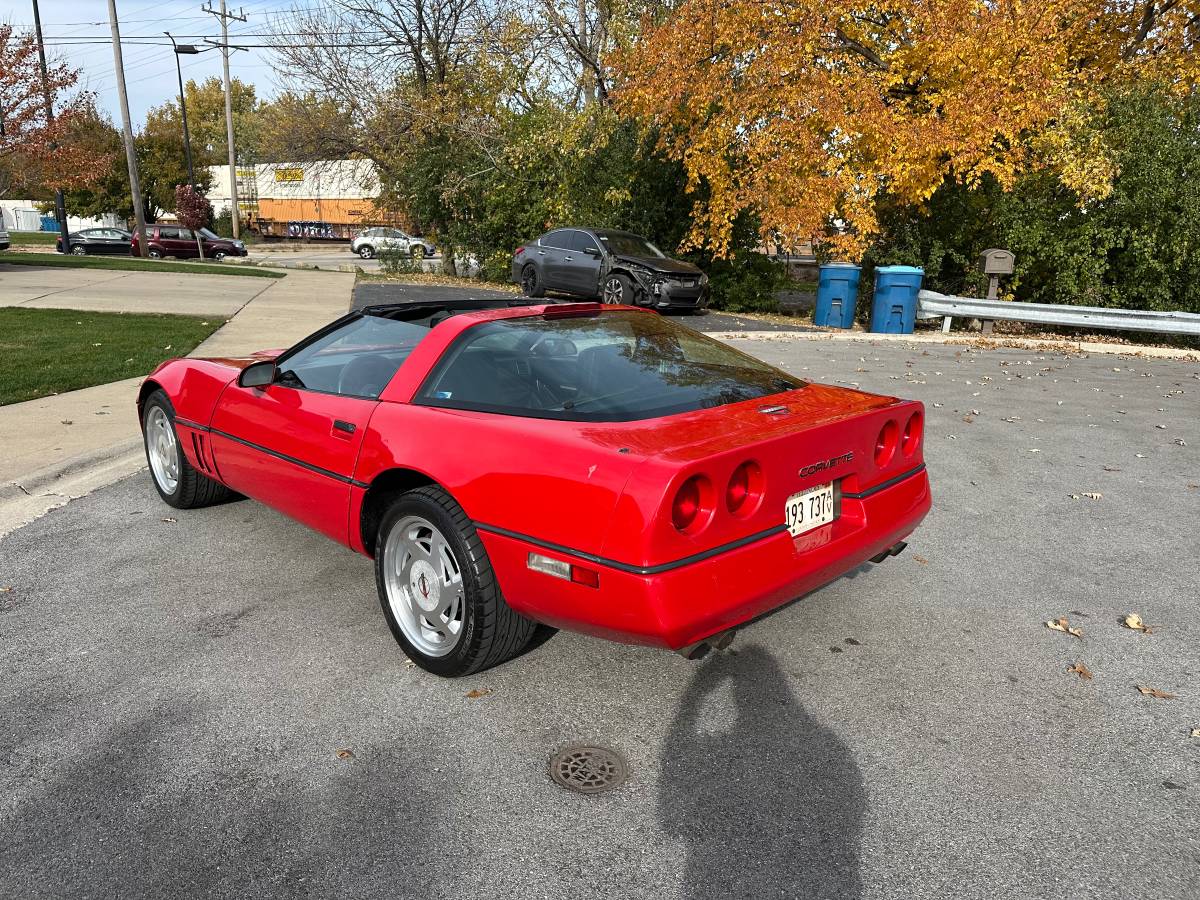 Chevrolet-corvette-1989-red-1