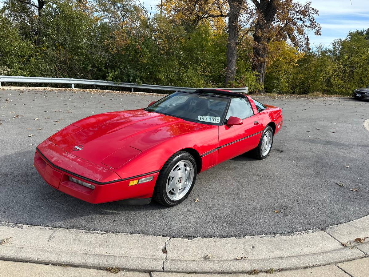 Chevrolet-corvette-1989-red-2