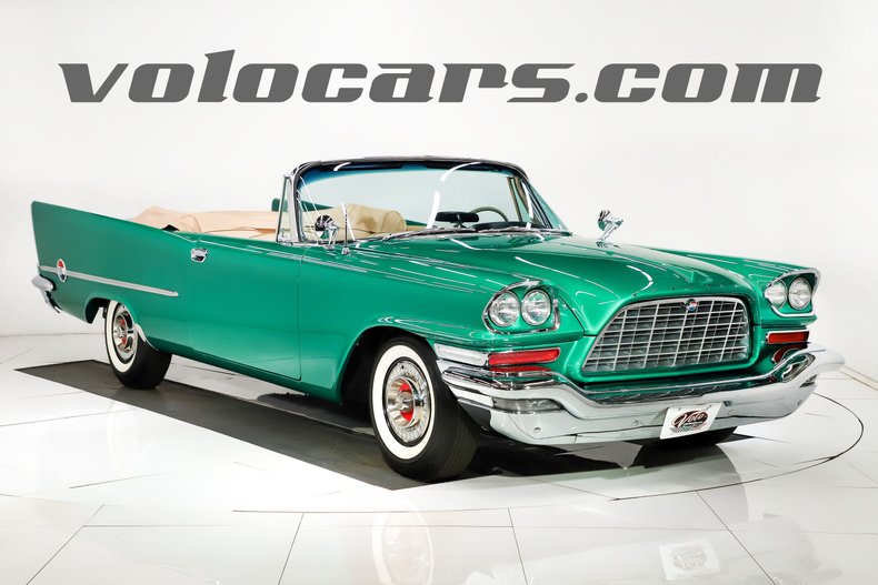 Chrysler-300-1957-Parade-Green-Cream-47