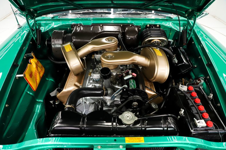 Chrysler-300-1957-Parade-Green-Cream-9