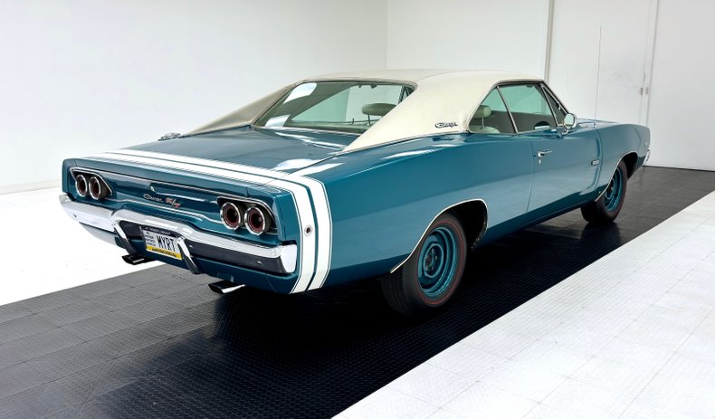 Dodge-Charger-1968-Medium-Dark-Turquois-White-3