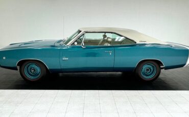 Dodge-Charger-1968-Medium-Dark-Turquois-White