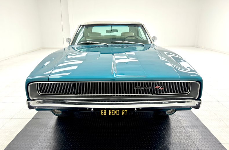 Dodge-Charger-1968-Medium-Dark-Turquois-White-8