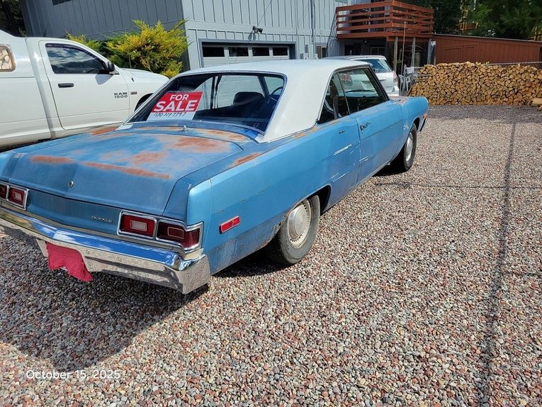 Dodge-Dart-1974-Blue-White-Blue-2
