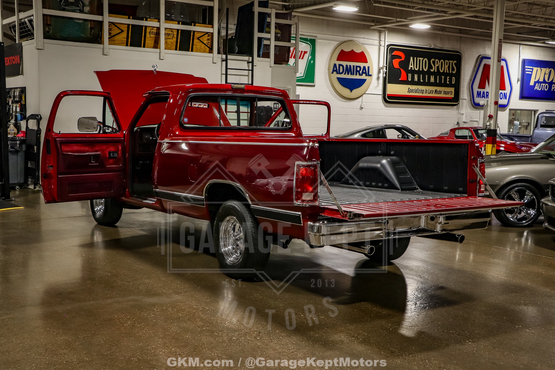 Dodge-Other-1989-BurgundyMaroon-BurgundyMaroon-1