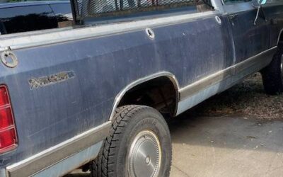 Dodge w-series power 150 job rated 1985