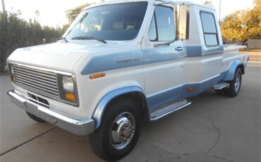 Ford-E350-1988-White-amp-Blue-Blue-1
