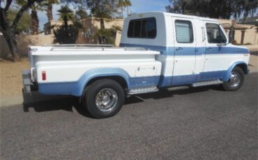 Ford-E350-1988-White-amp-Blue-Blue-4