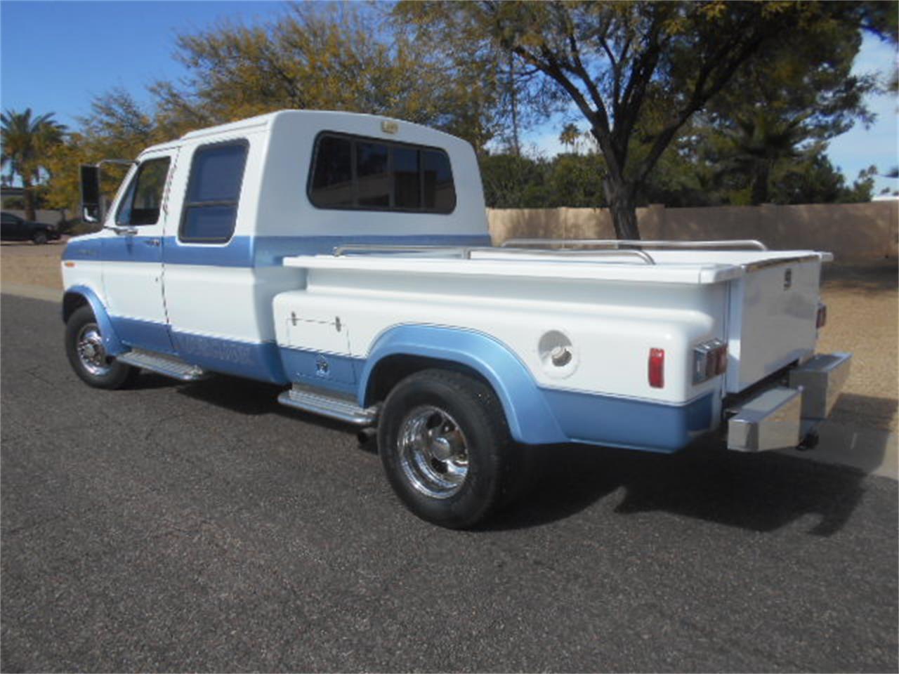 Ford-E350-1988-White-amp-Blue-Blue-6