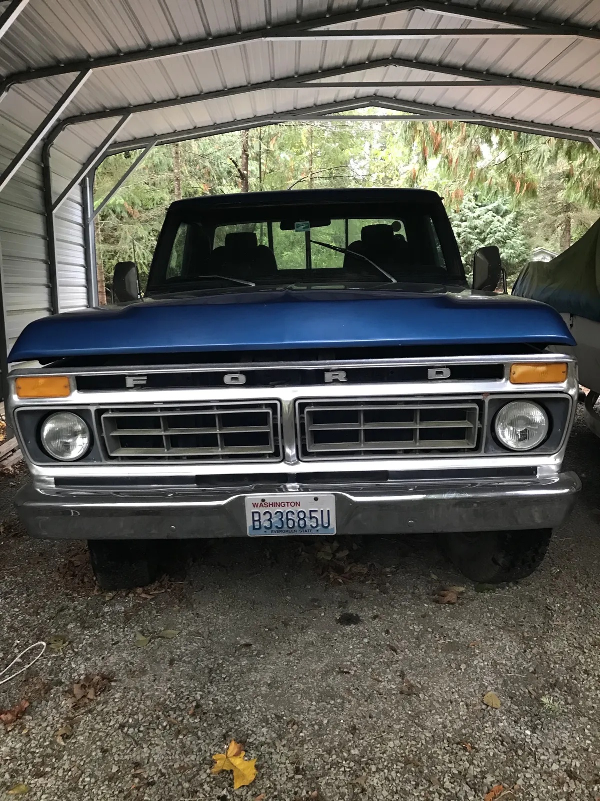 Ford-F-series-1977-Blue-Blue-4