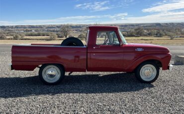 Ford-F100-1964-Red-Tan-8