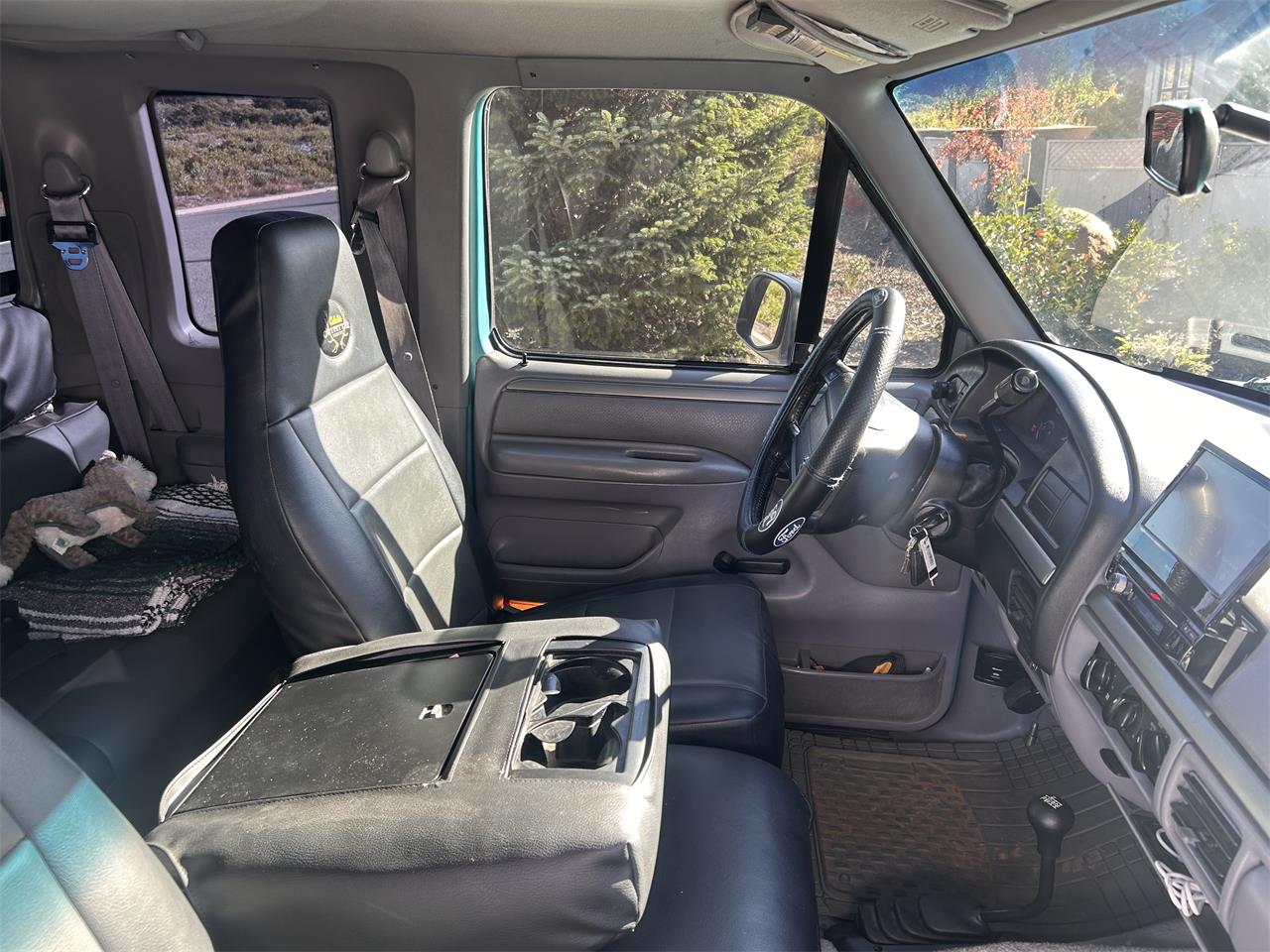 Ford-F150-1995-Calypso-Green-Gray-12