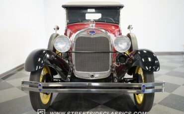 Ford-Model-a-1929-Burgundy-Brown-11