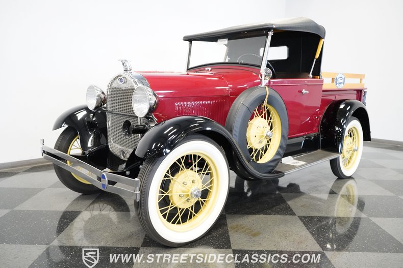Ford-Model-a-1929-Burgundy-Brown-14