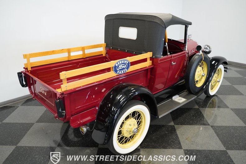 Ford-Model-a-1929-Burgundy-Brown-35