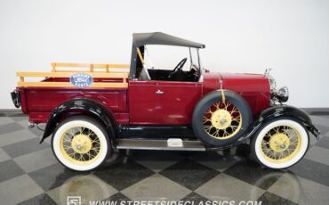 Ford-Model-a-1929-Burgundy-Brown-36