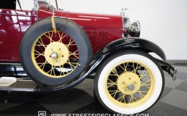 Ford-Model-a-1929-Burgundy-Brown-41
