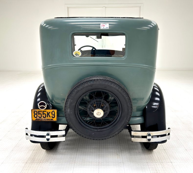 Ford-Model-a-1930-Elkpoint-Green-Tan-12