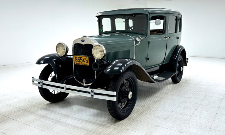Ford-Model-a-1930-Elkpoint-Green-Tan-7