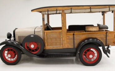 Ford-Model-a-1931-Beige-Black