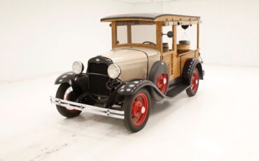 Ford-Model-a-1931-Beige-Black-49