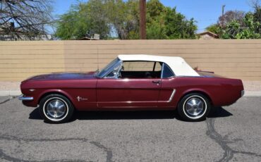 Ford-Mustang-1965-Vintage-Burgundy-Black-17