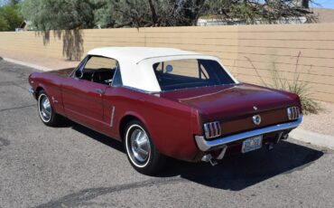 Ford-Mustang-1965-Vintage-Burgundy-Black-7