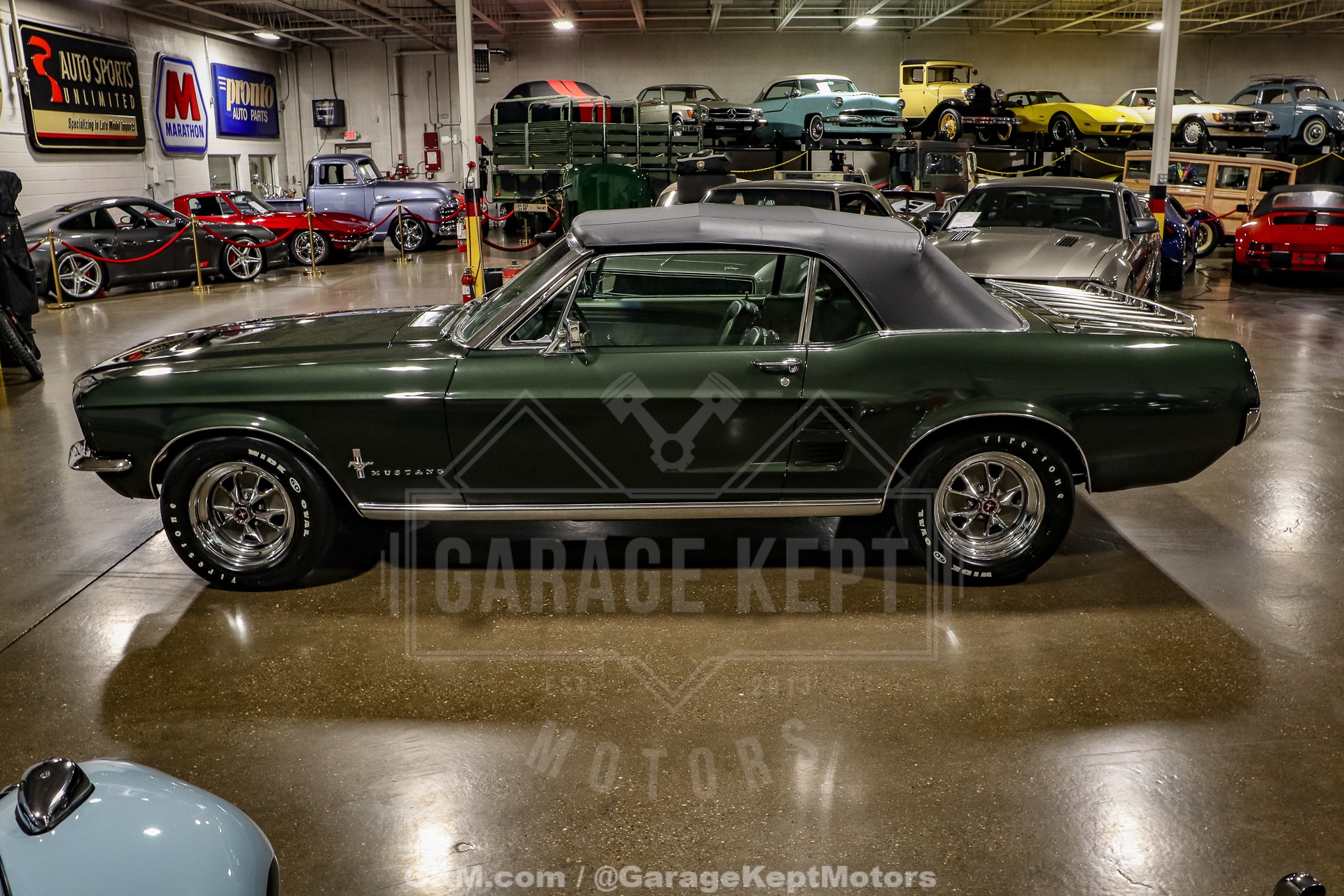 Ford-Mustang-1967-Green-Green-8