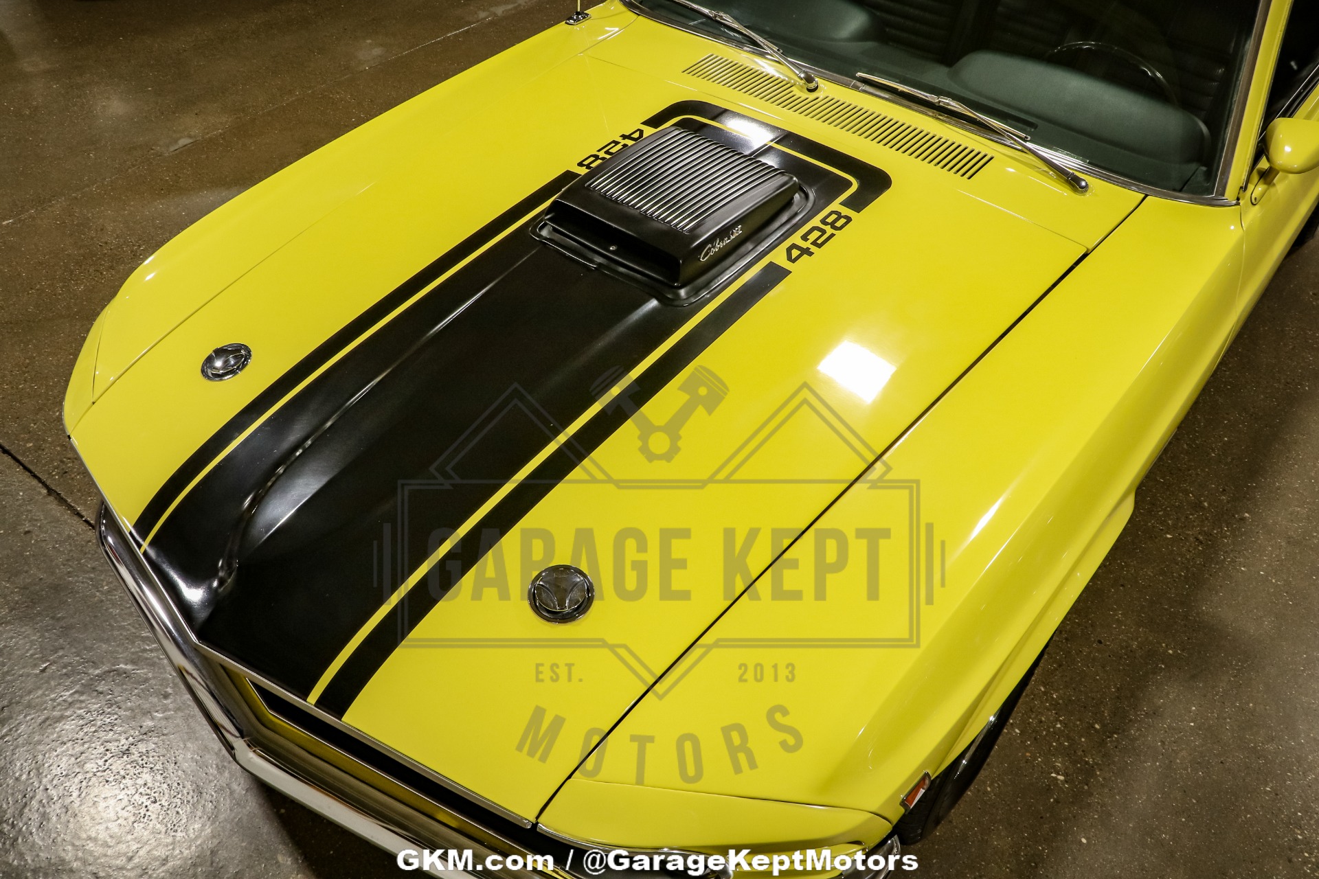 Ford-Mustang-1970-Yellow-Black-5