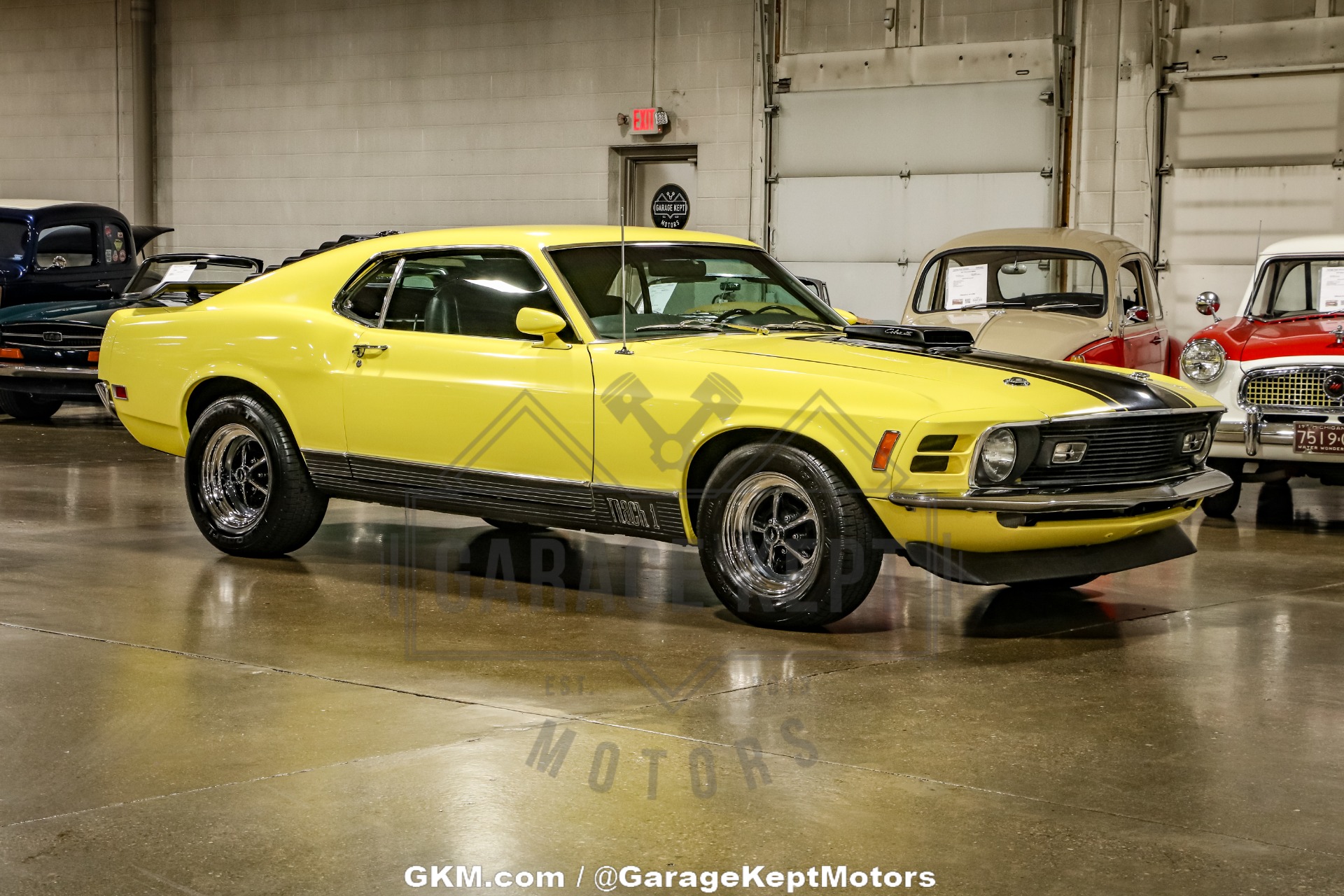 Ford-Mustang-1970-Yellow-Black