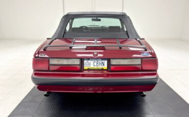 Ford-Mustang-1990-Cabernet-Red-Black-1