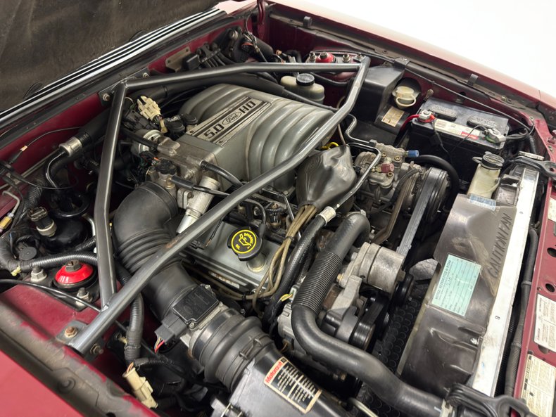 Ford-Mustang-1990-Cabernet-Red-Black-32