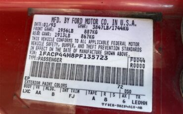 Ford-Mustang-lx-1993-Red-Black-16