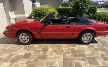 Ford-Mustang-lx-1993-Red-Black