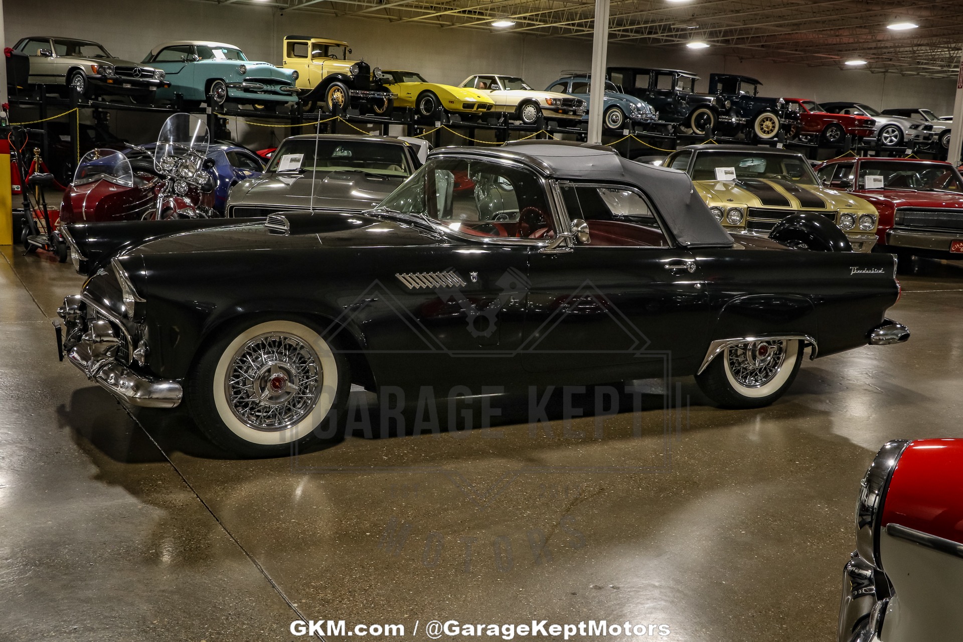 Ford-Thunderbird-1956-Black-Red-23