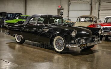 Ford-Thunderbird-1956-Black-Red-25