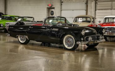 Ford-Thunderbird-1956-Black-Red-36