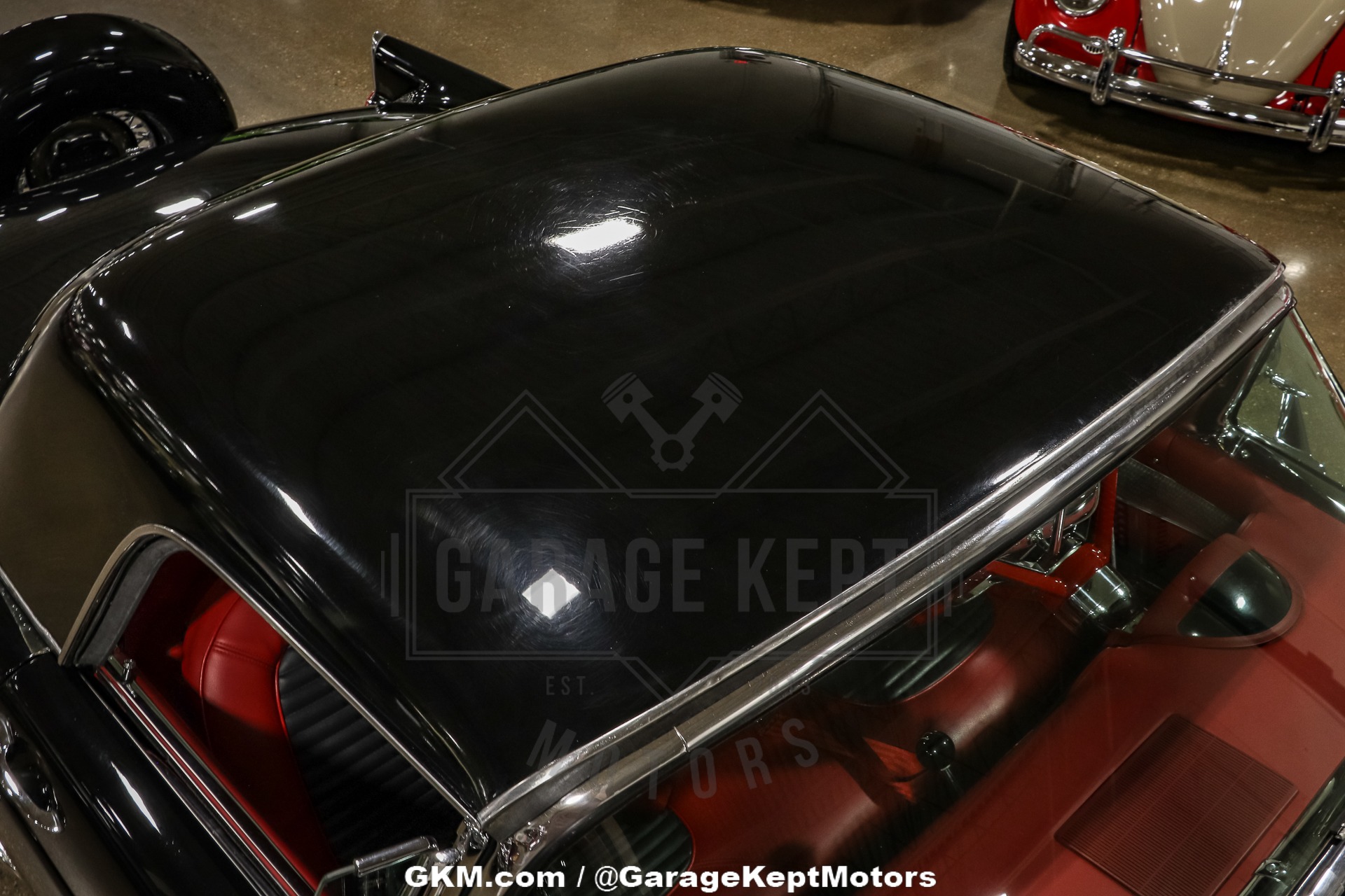 Ford-Thunderbird-1956-Black-Red-46