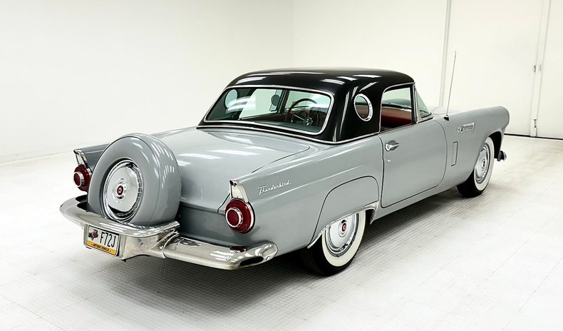 Ford-Thunderbird-1956-Navajo-Gray-Red-14