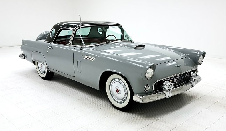 Ford-Thunderbird-1956-Navajo-Gray-Red-18