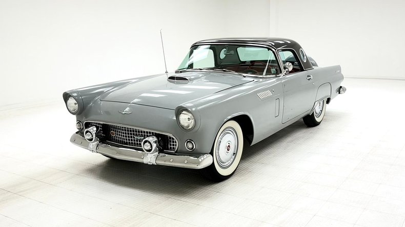 Ford-Thunderbird-1956-Navajo-Gray-Red-44