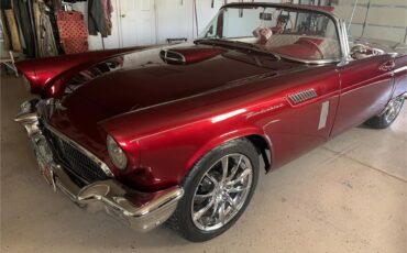 Ford-Thunderbird-1957-Kandy-Apple-Red-Gold-flake-Red-and-white-quilted-16