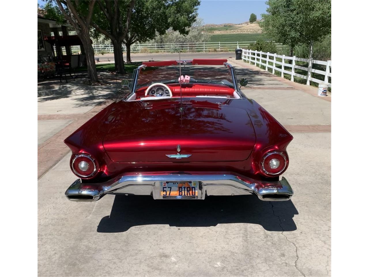 Ford-Thunderbird-1957-Kandy-Apple-Red-Gold-flake-Red-and-white-quilted-30