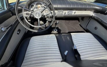 Ford-Thunderbird-1957-Raven-black-Back-and-white-2-tin-22