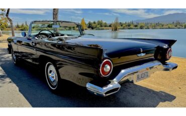 Ford-Thunderbird-1957-Raven-black-Back-and-white-2-tin-7
