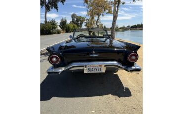 Ford-Thunderbird-1957-Raven-black-Back-and-white-2-tin-8