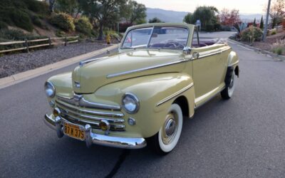 Ford super deluxe convertible 1948