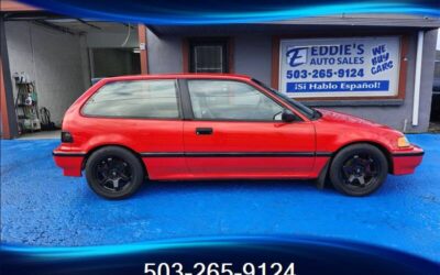 Honda civic one of a kind 1990