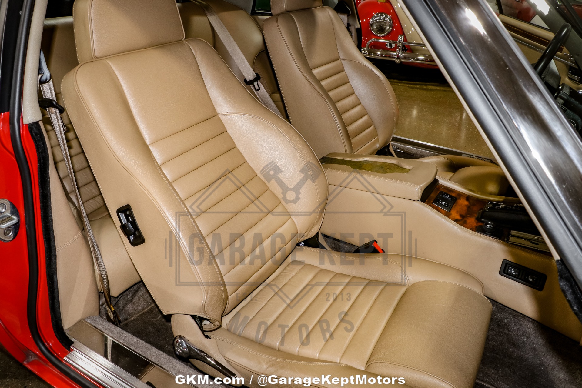 Jaguar-Xjs-1990-Red-BeigeTan-1